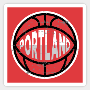 Portland Basketball 1 Magnet